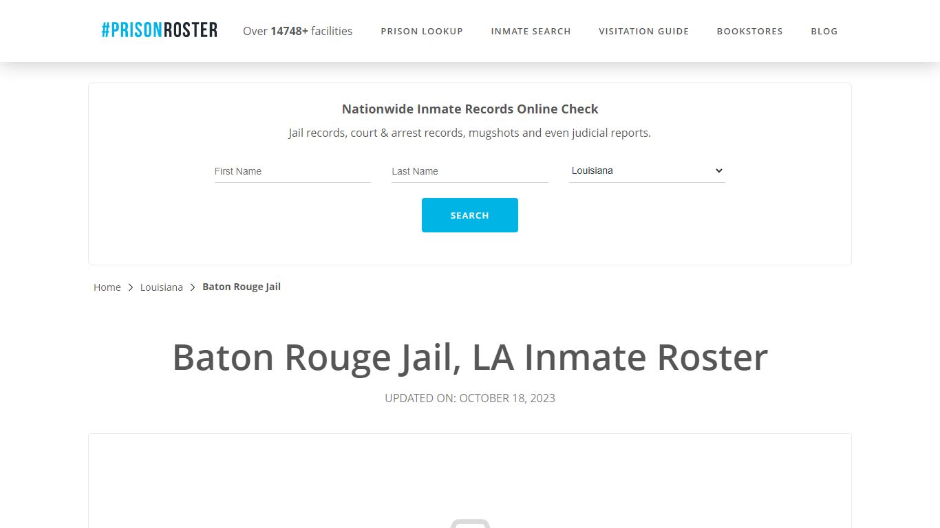 Baton Rouge Jail, LA Inmate Roster - Prisonroster